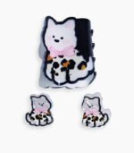 Cute Acrylic Hair Claw Set