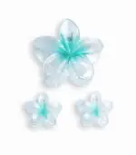 Plumeria Hair Clip Set - Image 2